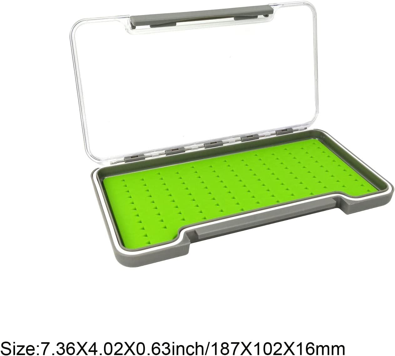 3 PC Super Slim Waterproof Fly Fishing Box | Silicone Tackle Trays | Best  Pocket Storage 7.36x4.02x0.63 | Buy Now with Express International Delivery  | GoSupps.com