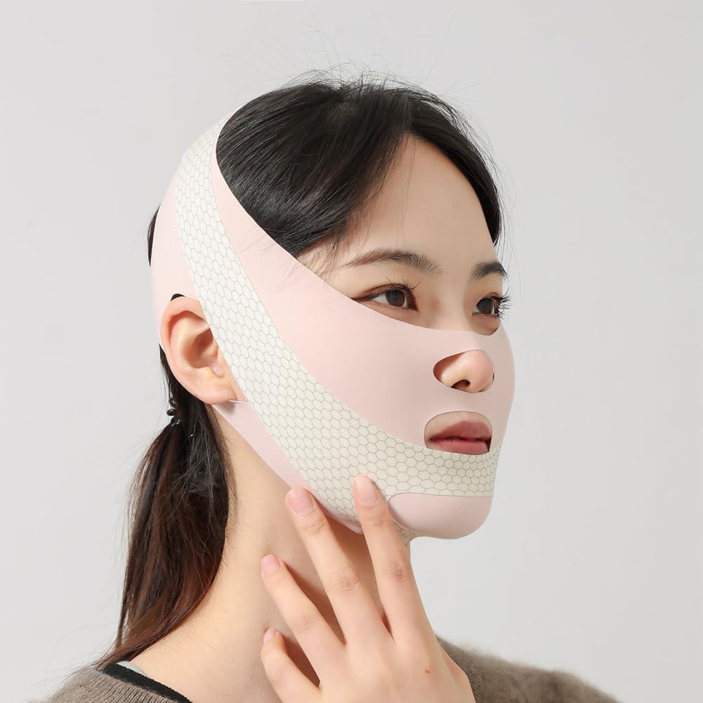 Sgnsvj One-Piece Face Shaping Bandage Plasticity Full Face Lifting