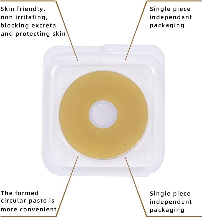 Ovand Moldable Ostomy Barrier Rings Hydrocolloid Skin Extender Rings