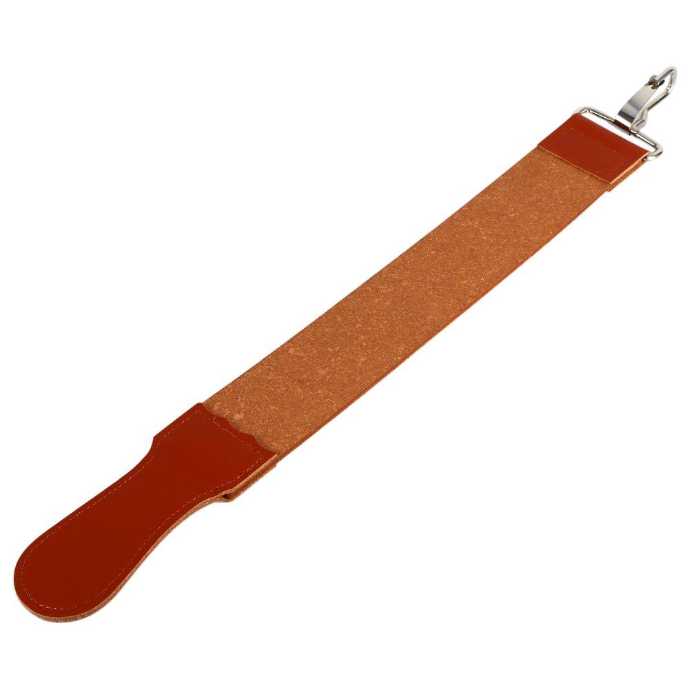 Leather Strop Strap Barber Straight Razor Folding Knife Shave Sharpener
