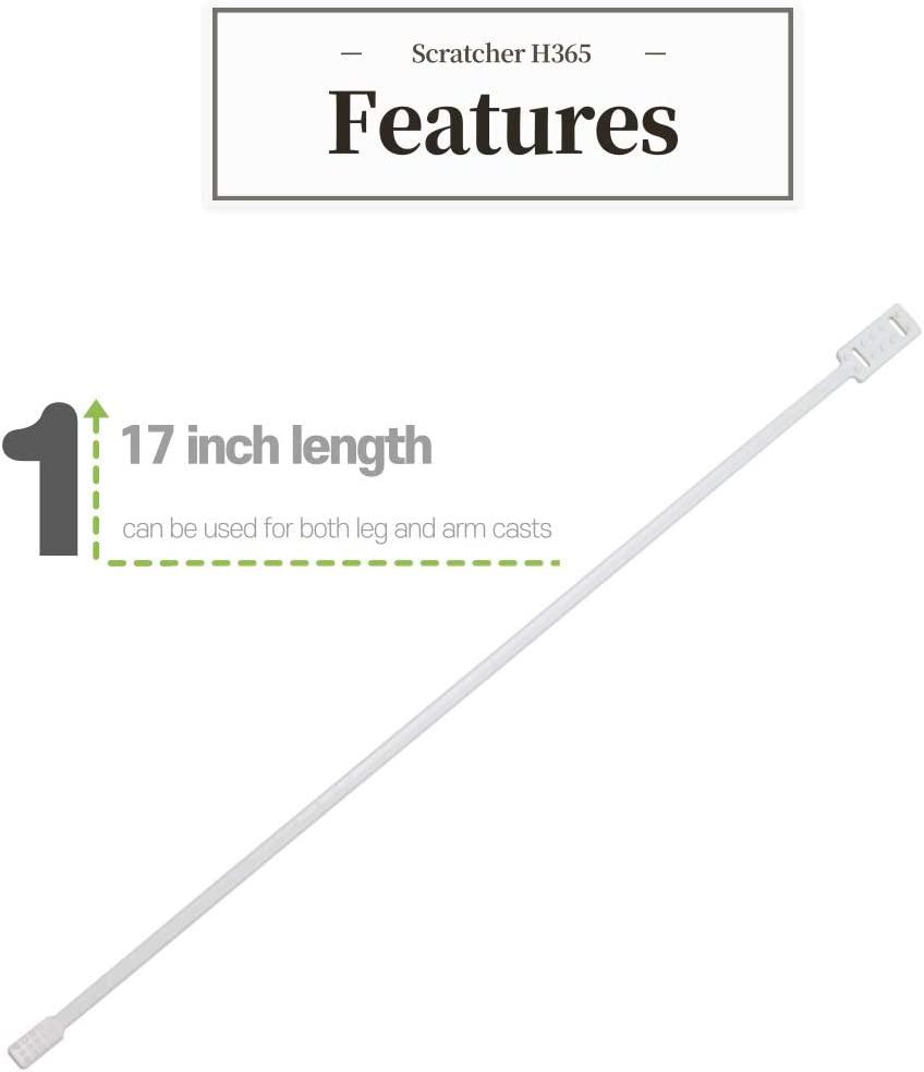 Cast Itch Scratcher and Cleaner Sanitizer for Itching and Cleansing