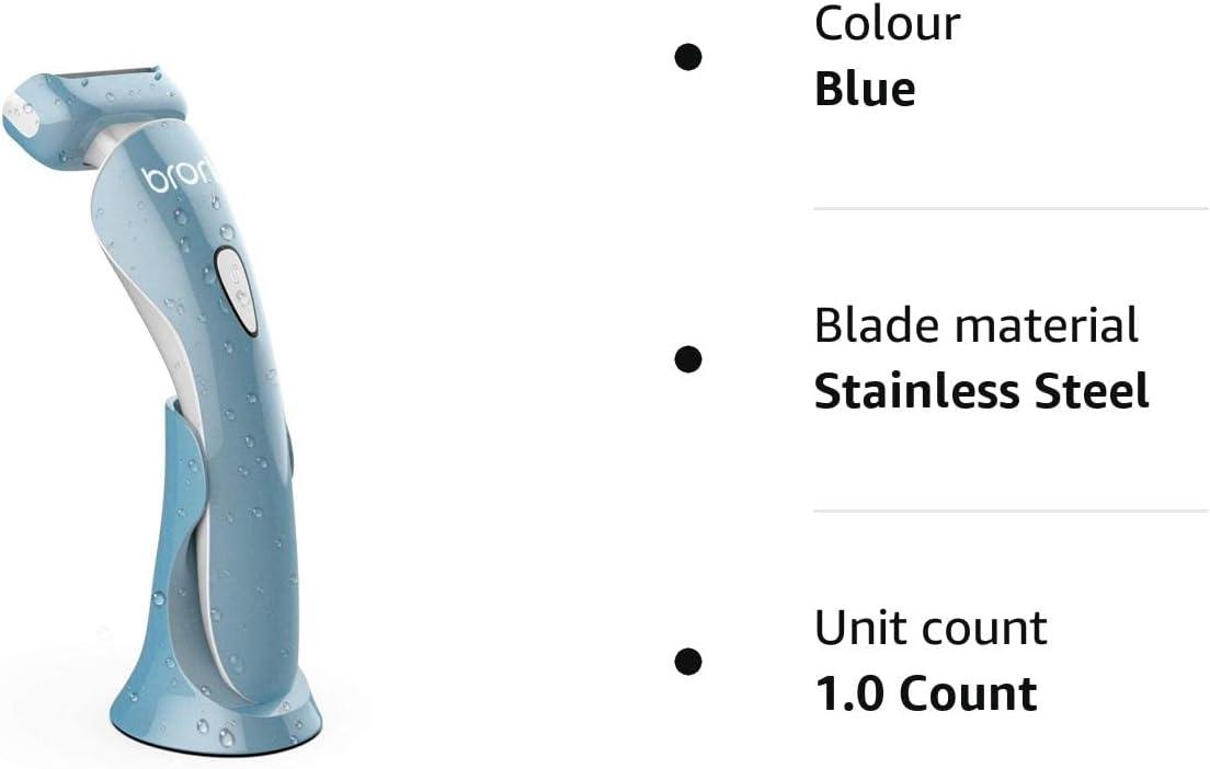 Brori Electric Lady Shaver Womens Razor Bikini Trimmer for Women Legs