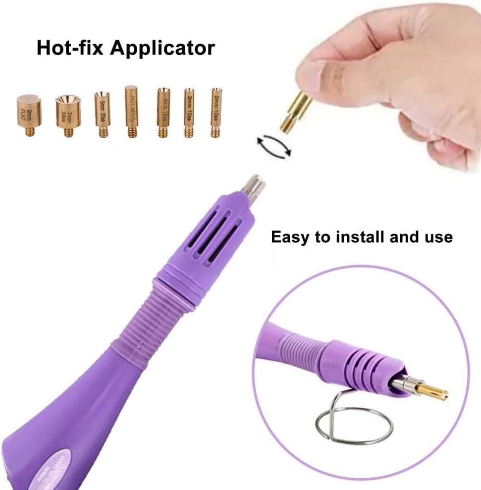 Hotfix Applicator, 7 in 1 Hot Fixed Wand Bedazzler Kit