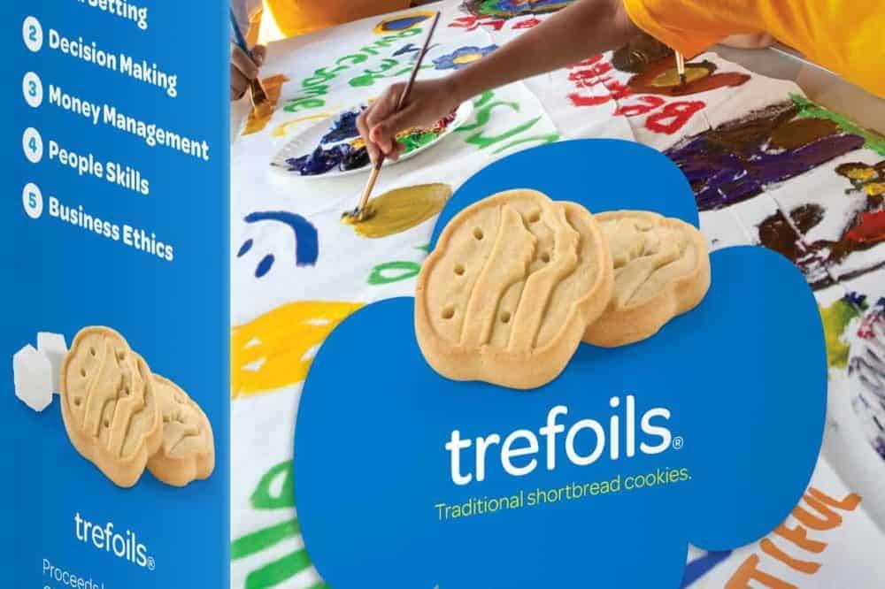 Girl Scout Cookies Trefoils Traditional Shortbread Cookie 3 Boxes