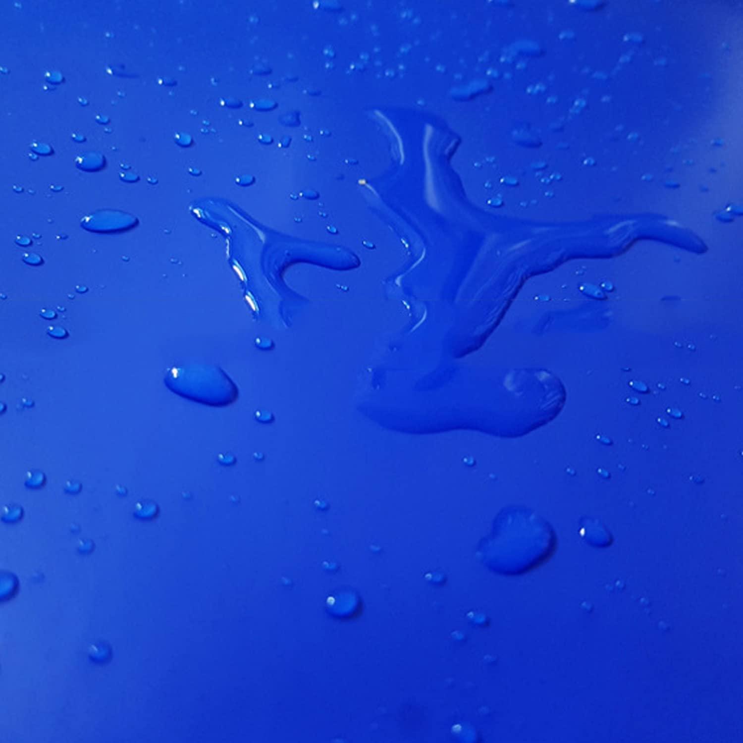 ELEBOX Aquarium Background Blue Black Fish Tank Background Picture 2