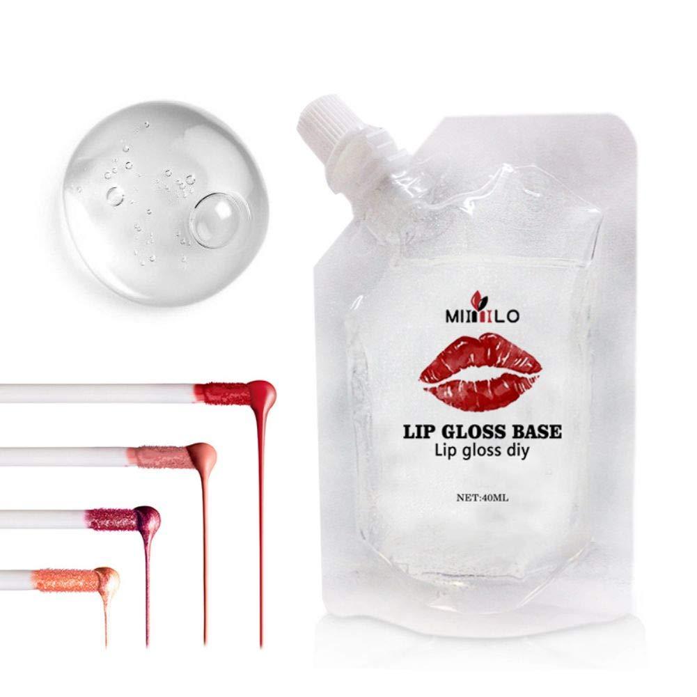Ofanyia Lip Gloss Base Make Your Own Lip Gloss Handmade Lip Gloss DIY  Lipstick Material Lip Glosses Base - 40ML 1.35 Fl Oz (Pack of 1)