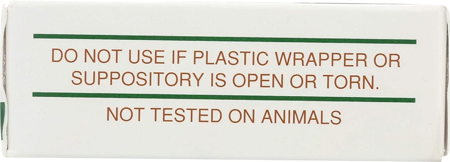 Tea Tree Suppository Natural Relief 6 Suppositories