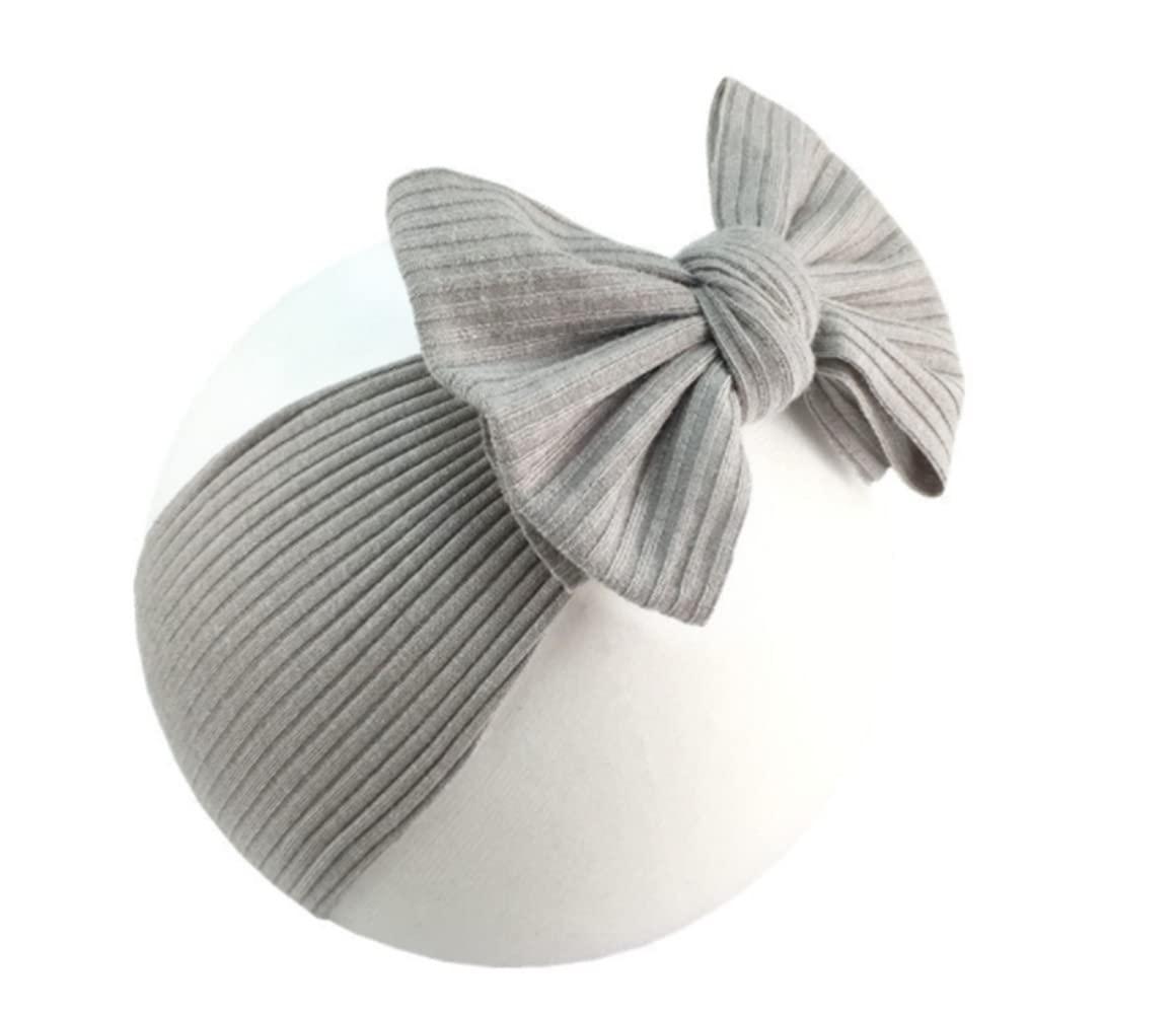 6 Fascie Capelli Bambina Con Fiocco | Fascette Elastiche Neonato | Set Accessori Capelli Bambini - Foto 4