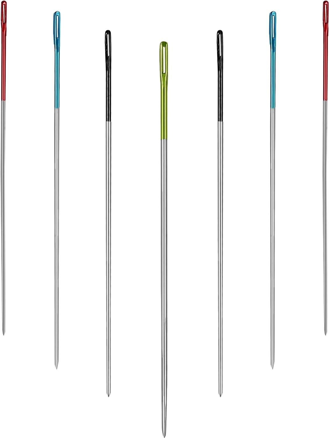 SINGER Crewel Needles in Dial Compact Assorted Sized Sewing Needles Sizes 9 10 11 12 Set of 24