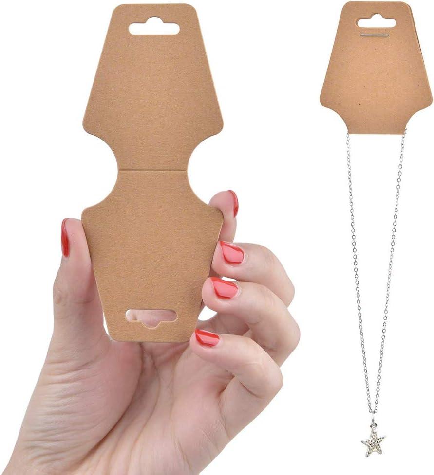 Necklace online card holder