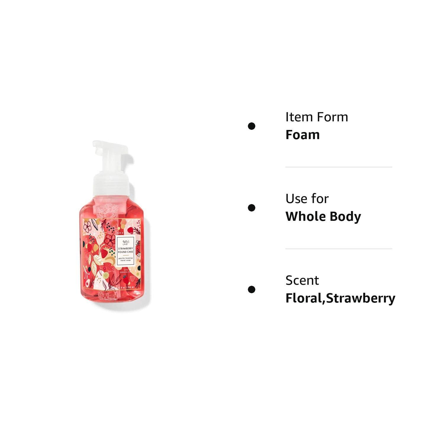 Bath and Body Works Strawberry Pound Cake Foaming Hand Wash 8.7oz
