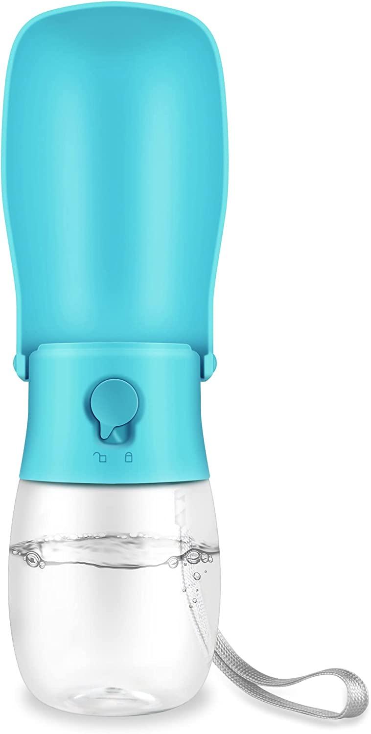 Portable Dog Water Bottle, Leak Proof Foldable Dog Water Cup, Folding Dog  Cat Water Dispensing Bottle - Temu