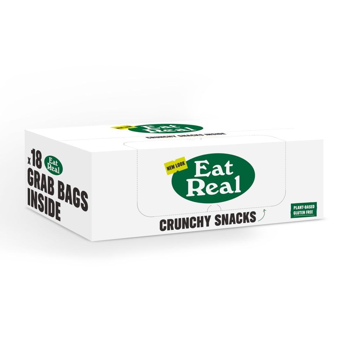 Eat Real Quinoa Chips Sour Cream & Chive 18 x 40g GlutenFree Crisps