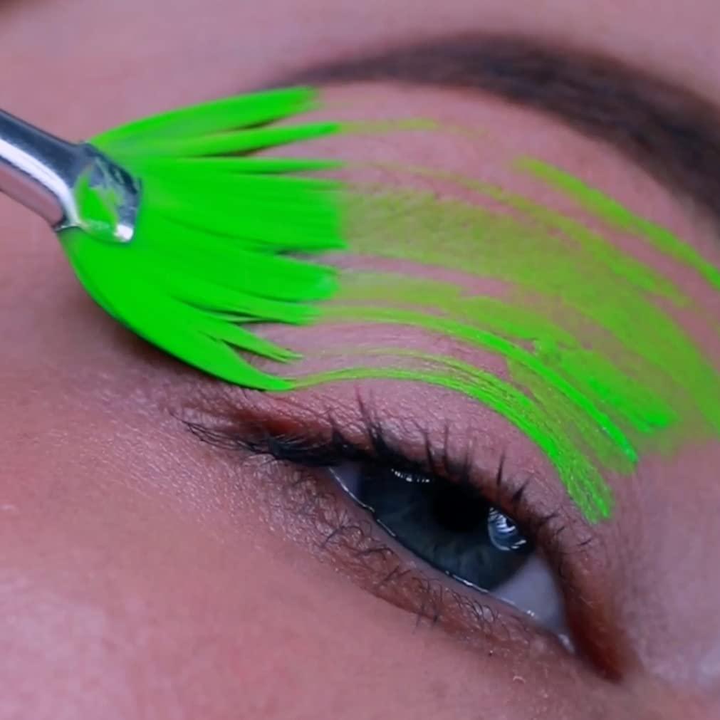 Mehron Makeup Paradise Makeup AQ Face & Body Paint 1.4 oz Celestial - Neon Bluelight Blue