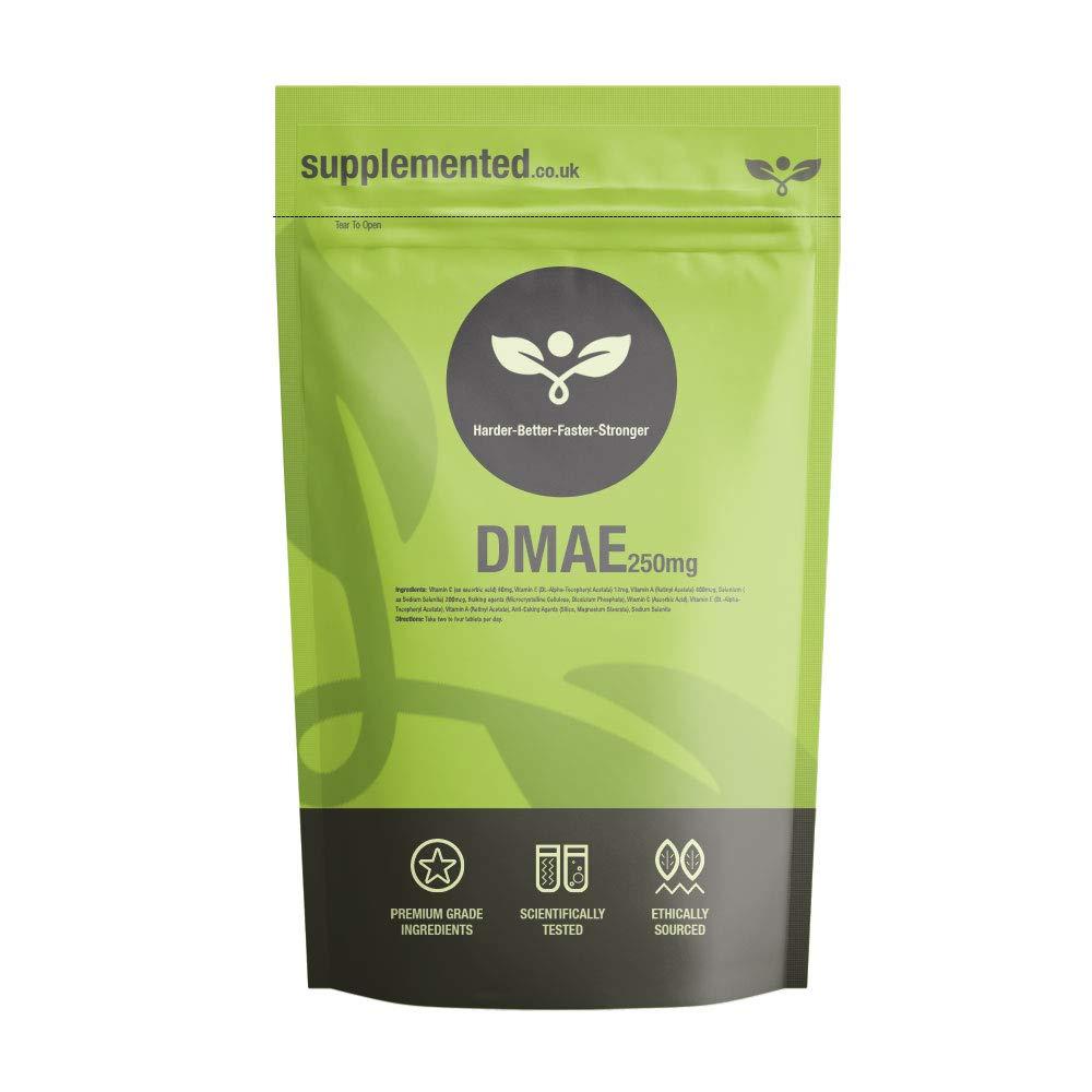 DMAE (Dimethylaminoethanol Deanol) 250mg Supplement 180 Capsules UK