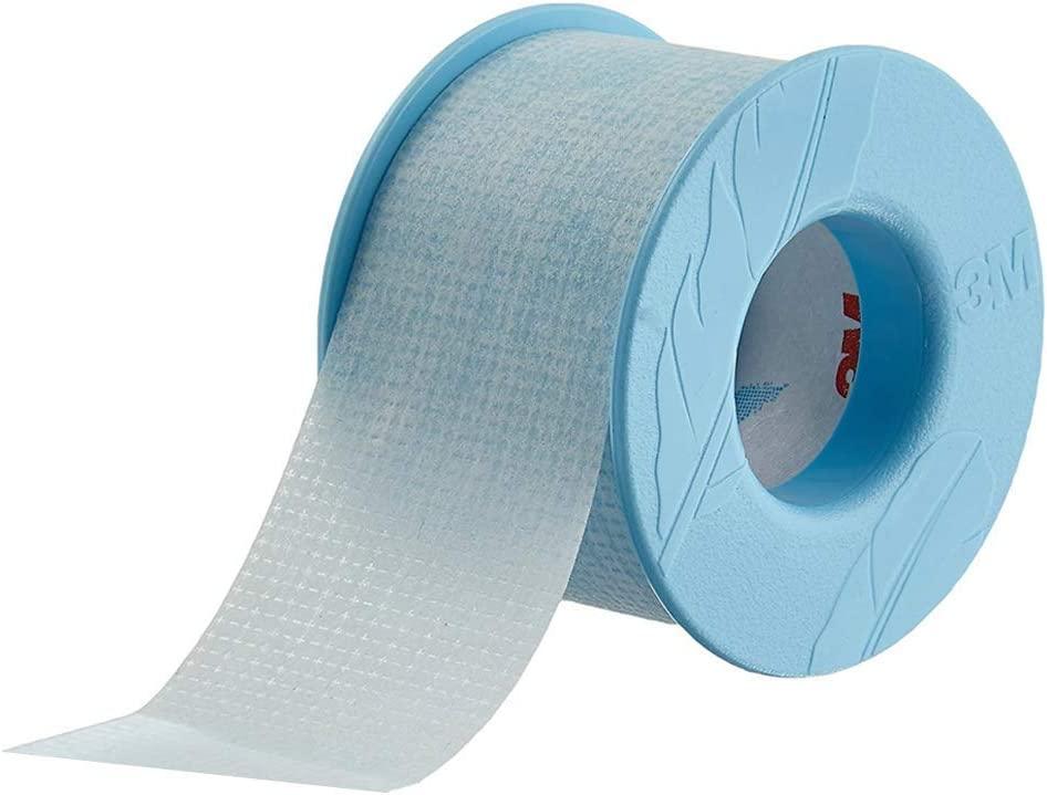 Nexcare Sensitive Skin Tape, 1 in x 4 yds, 2 Count (Pack of 1)