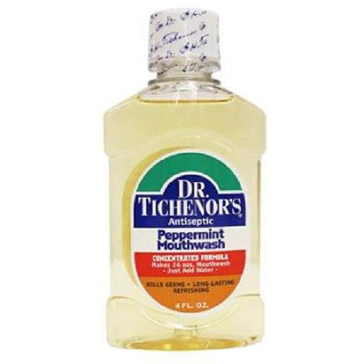 Dr. Tichenor's Peppermint Mouthwash 4oz Toothache & Mouth Remedy