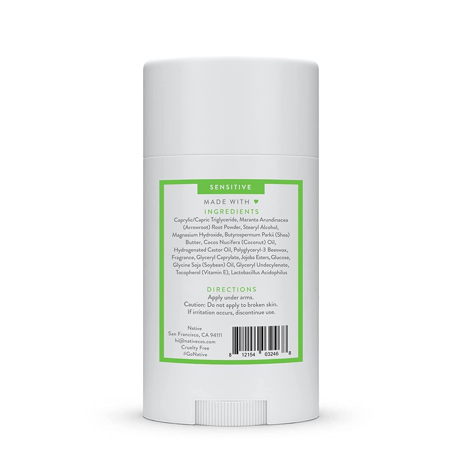 Natural Sensitive Deodorant Aluminum Free Baking Soda Free