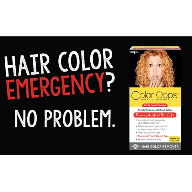 Color Oops Hair Color Remover Extra Conditioning 1 Each