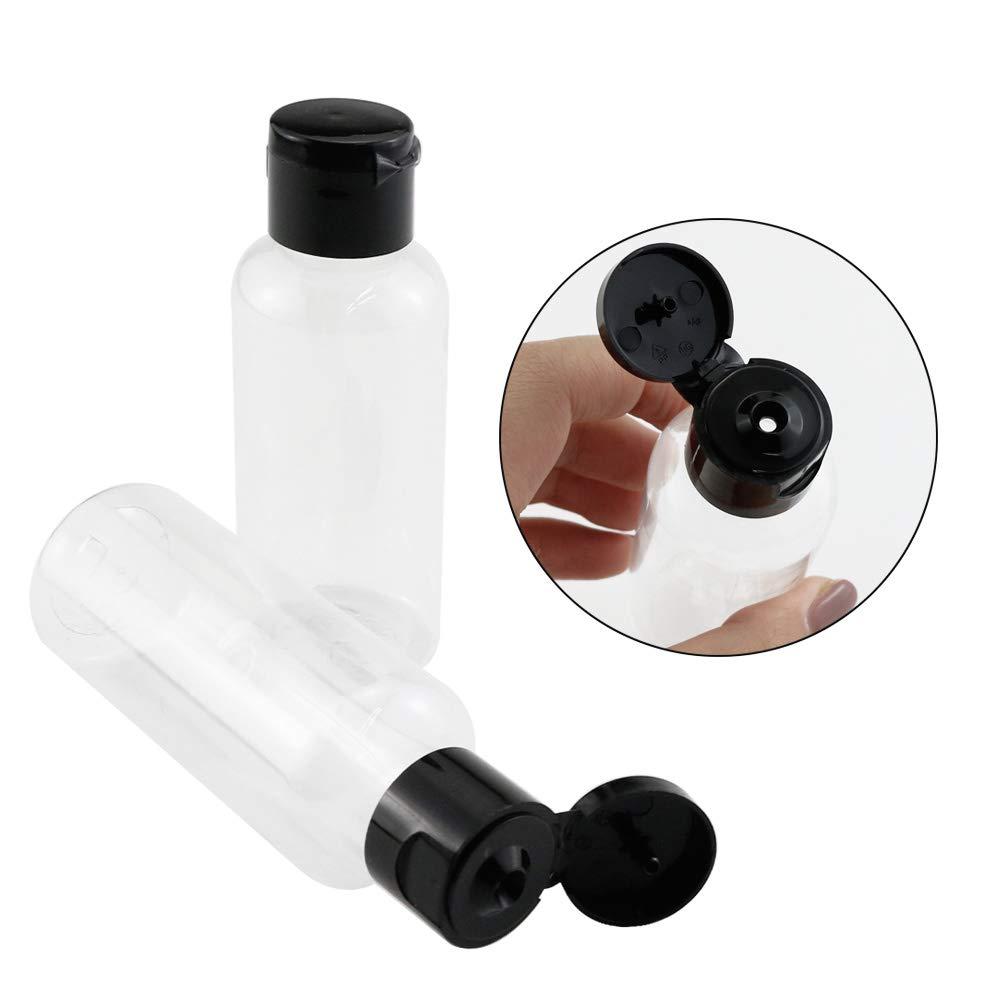 30Pcs Clear Plastic Empty Bottles Travel Container Bottles With Flip Cap Small  Bottles For Liquids Shampoo Lotion Conditioner - AliExpress