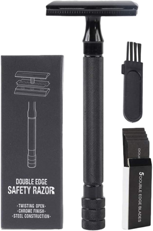 Beaupretty Manual Double-Sided Razor Set | Vintage Straight Edge ...