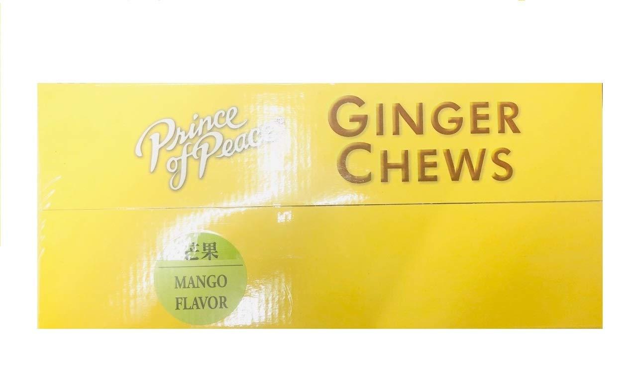 Prince Of Peace Ginger Chews Mango (12 Pack)