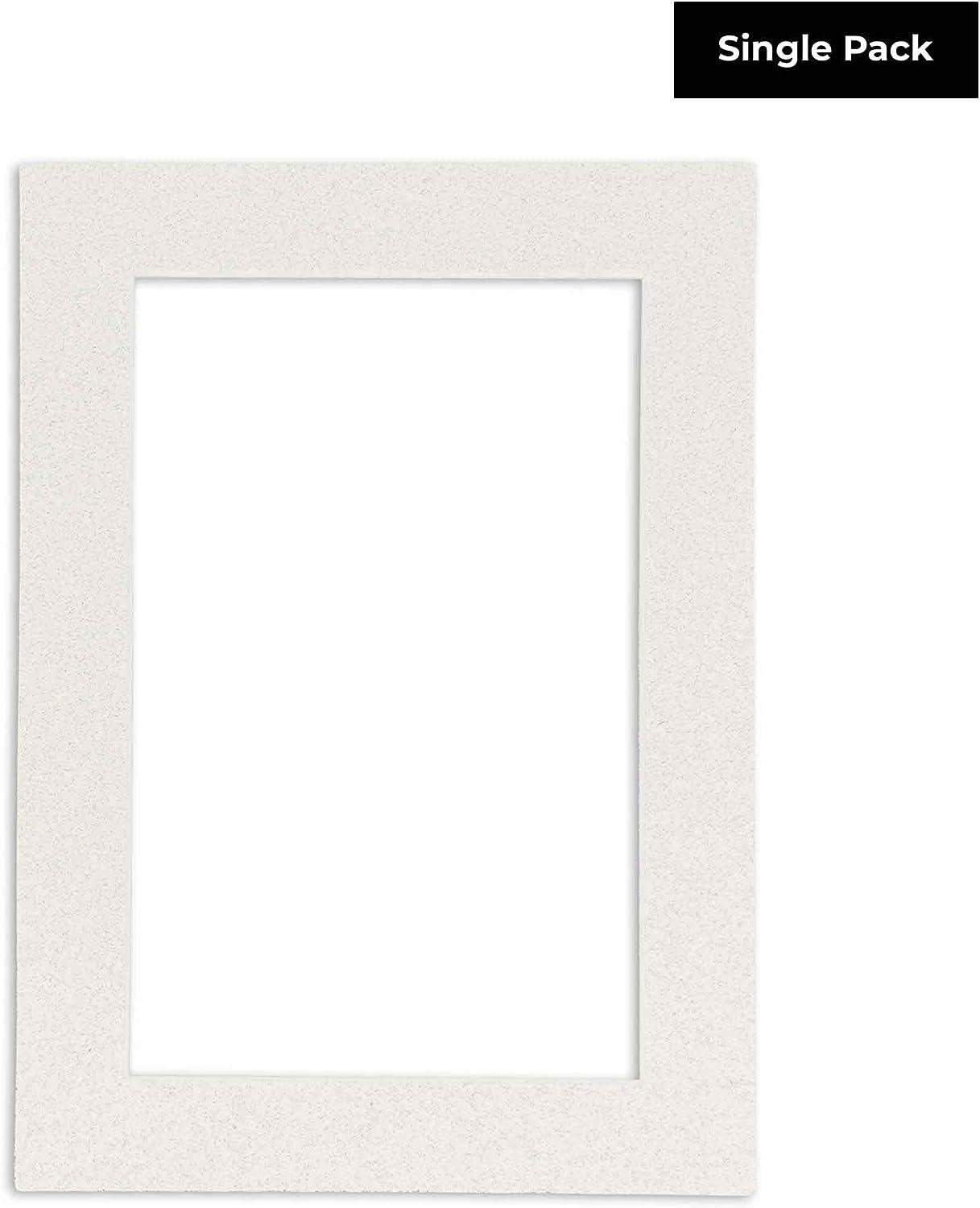 16x20 Mat Bevel Cut for 11x14 Photos - Acid Free Oyster Shell White Precut  Matboard - for Pictures, Photos, Framing - 4-ply Thickness 1-Mat Oyster  Shell White