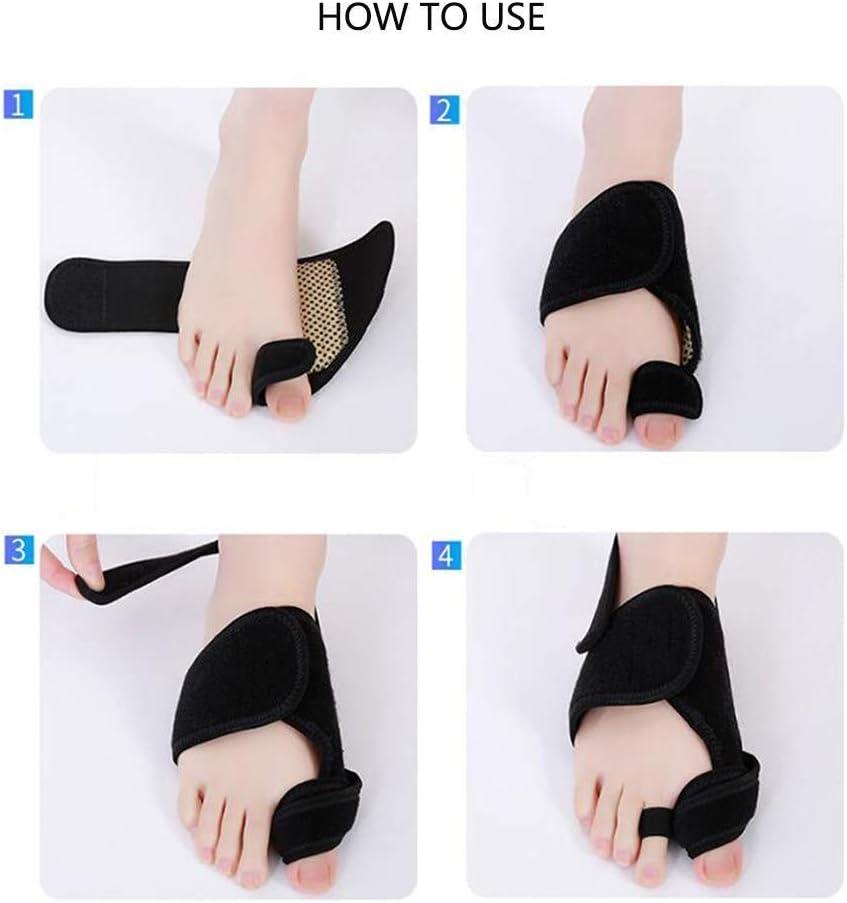 CAZARU FXJ Corrector/Big Toe Splint Brace/Toe Straighteners/Nighttime Separator Pain Relief for