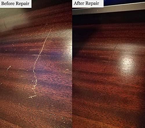 Wood Filler Floor Scratch Paint Repair Table Surface Scorch Scratch Cover  Holes Chair Cabinet Restorer Black 