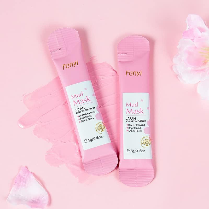 Japan Flower Facial Mud Mask - 20 PCS Individual Pack | Deep