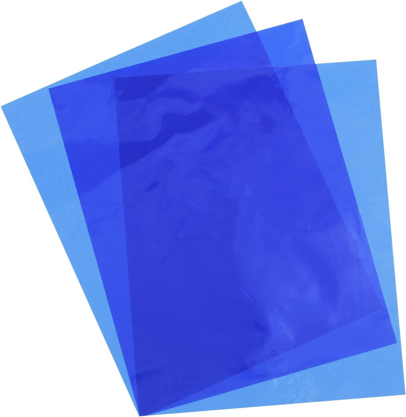 10 Bunte Cellophan-Folien A4 - Wärmeresistente Farbfilter Für Licht & Dekoration