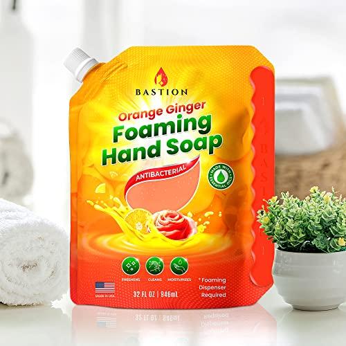 Orange Spice Foaming Herbal Hand Soap Concentrated Refill Pouch