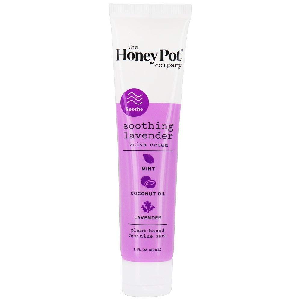 The Honey Pot Company Soothing Lavender Vulva Cream 1 fl oz (30 ml)