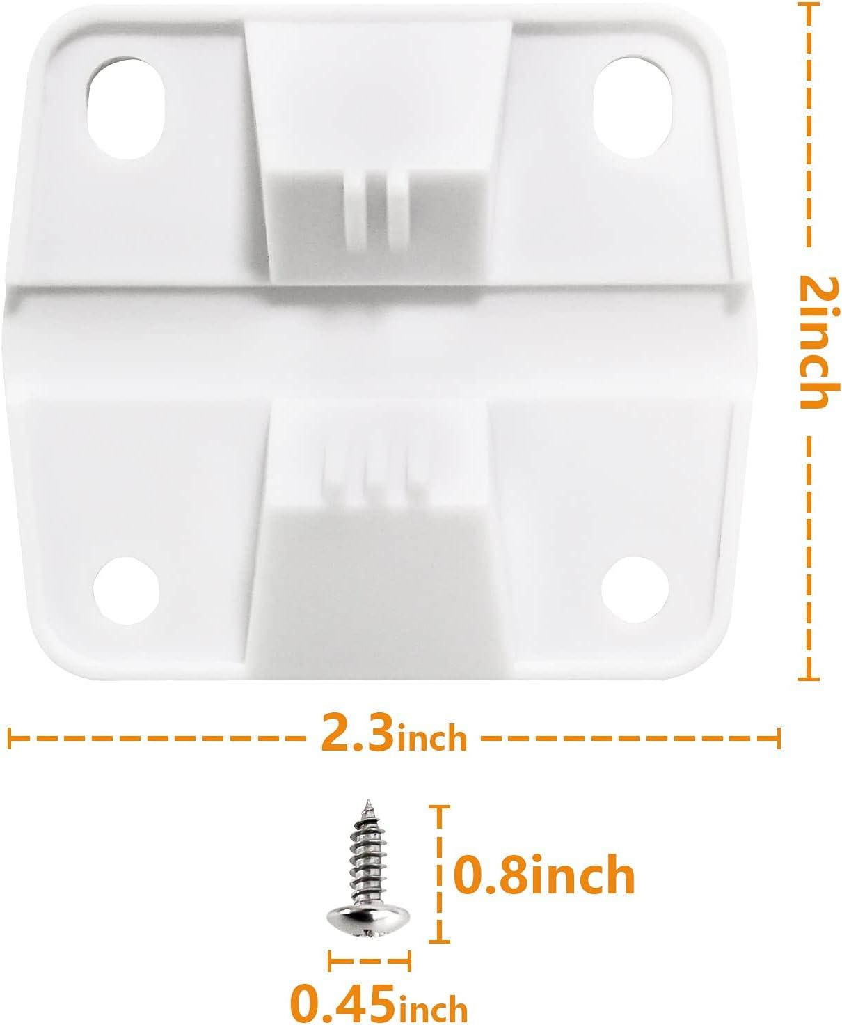 Cooler Replacement Plastic Hinges & Screws Set Compatible with Coleman