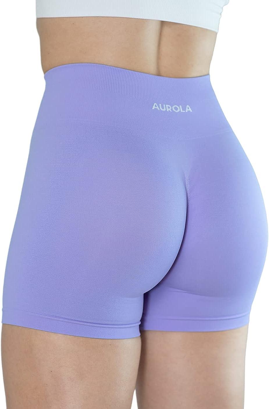 AUROLA Intensify Workout Shorts for Women Seamless Scrunch Short