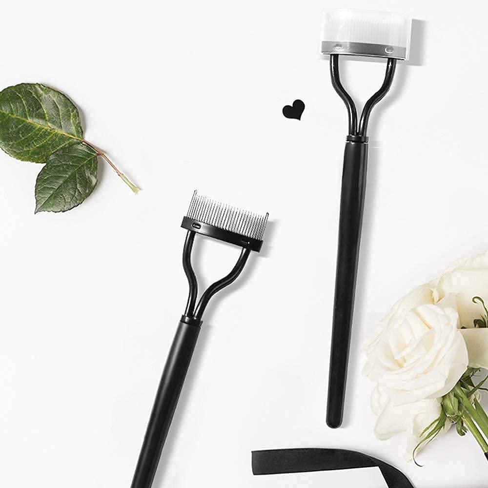 Eyelash Brush Comb Separator, Acavado Eyelash Eyebrow Mascara Brush and
