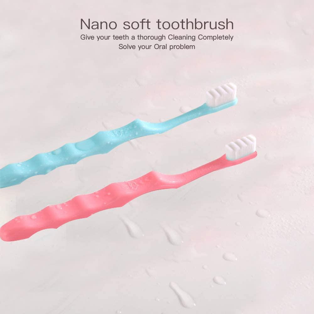 Extra Soft Toothbrush, Ultra Softbristled Adult Toothbrush Micro Nano