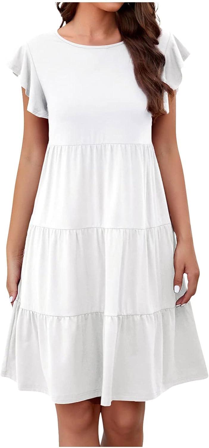 short flowy beach dresses Short Flowy Beach Dress main image 1