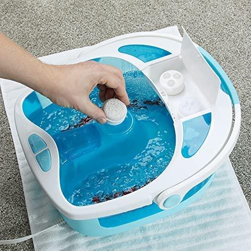 HoMedics Shower Bliss Foot Spa with Water Jets & Pedicure Center | 3  Attachments & Toe-Touch Control | FB-625H | Buy Now with Express  International Delivery | GoSupps.com