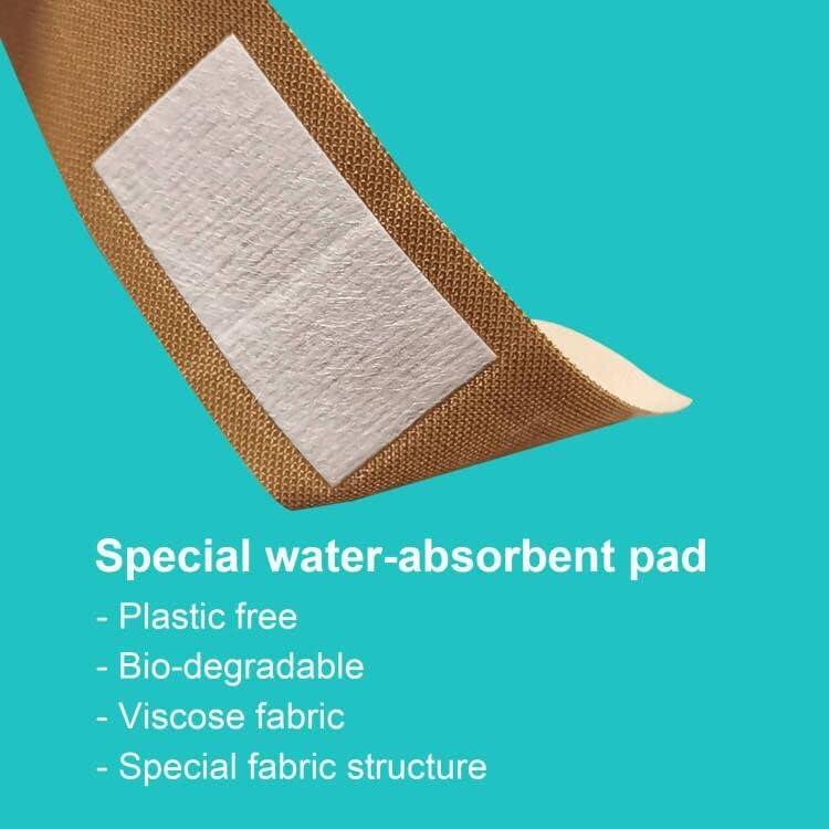 Nepia 75 PCS Tin Boxes Bamboo Bandages for Sensitive Skin Eco Friendly