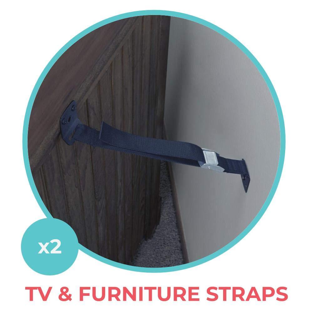 Toddleroo by North States Furniture & TV Straps HeavyDuty Multi