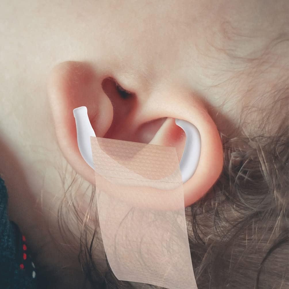 Toddmomy 5 Pairs Baby Ear Corrector Bands Newborn Auricular Correction Device Soft External Ear Support For Infant Moulds And Protruding Care