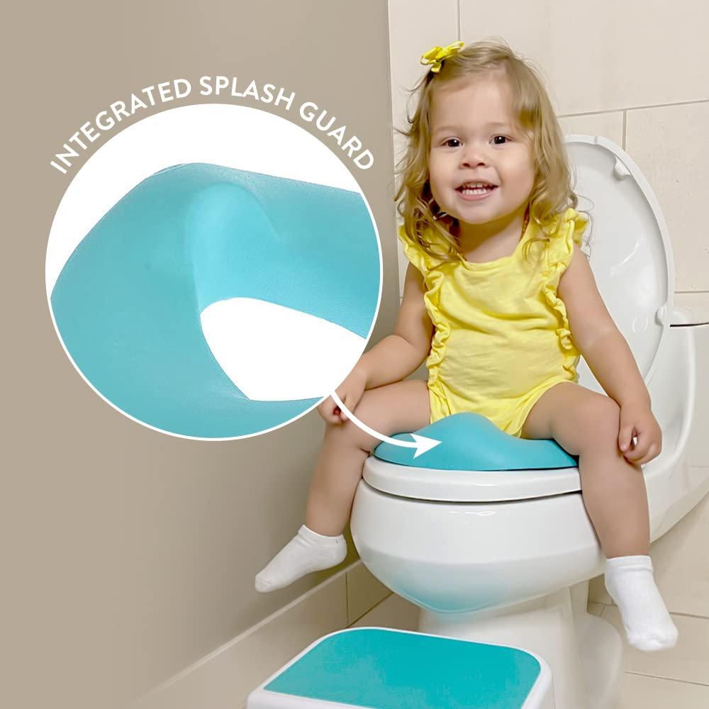 Prince Lionheart Pottypod® Base Vasino Per Bambini | Con Bacino Rimovibile E Paraspruzzi | Antiscivolo | Colore Blu
