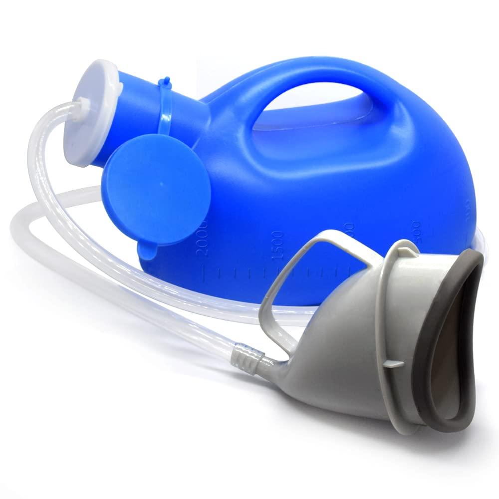 Portable LeakProof Female Urinal 2000ml Capacity Ideal for Women with Urinary Incontinence