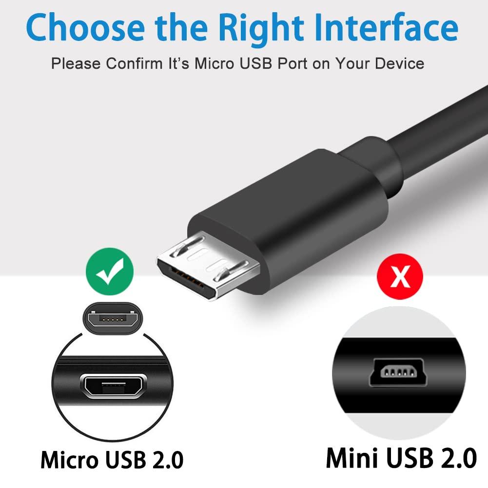 SCOVEE Replacement USB Cable for Nikon Canon Cameras 3FT