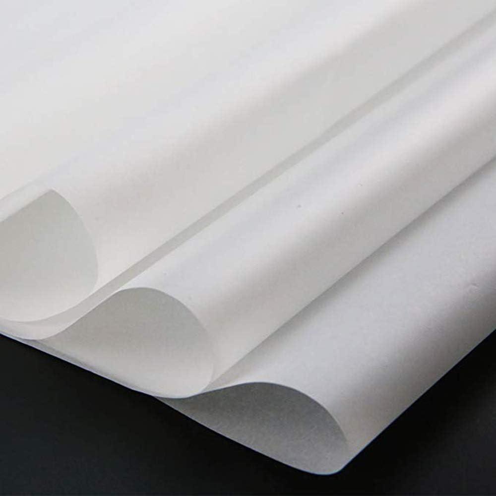 Yesallwas 50 Sheets White Carbon Transfer Paper for Wood, Paper, Canvas
