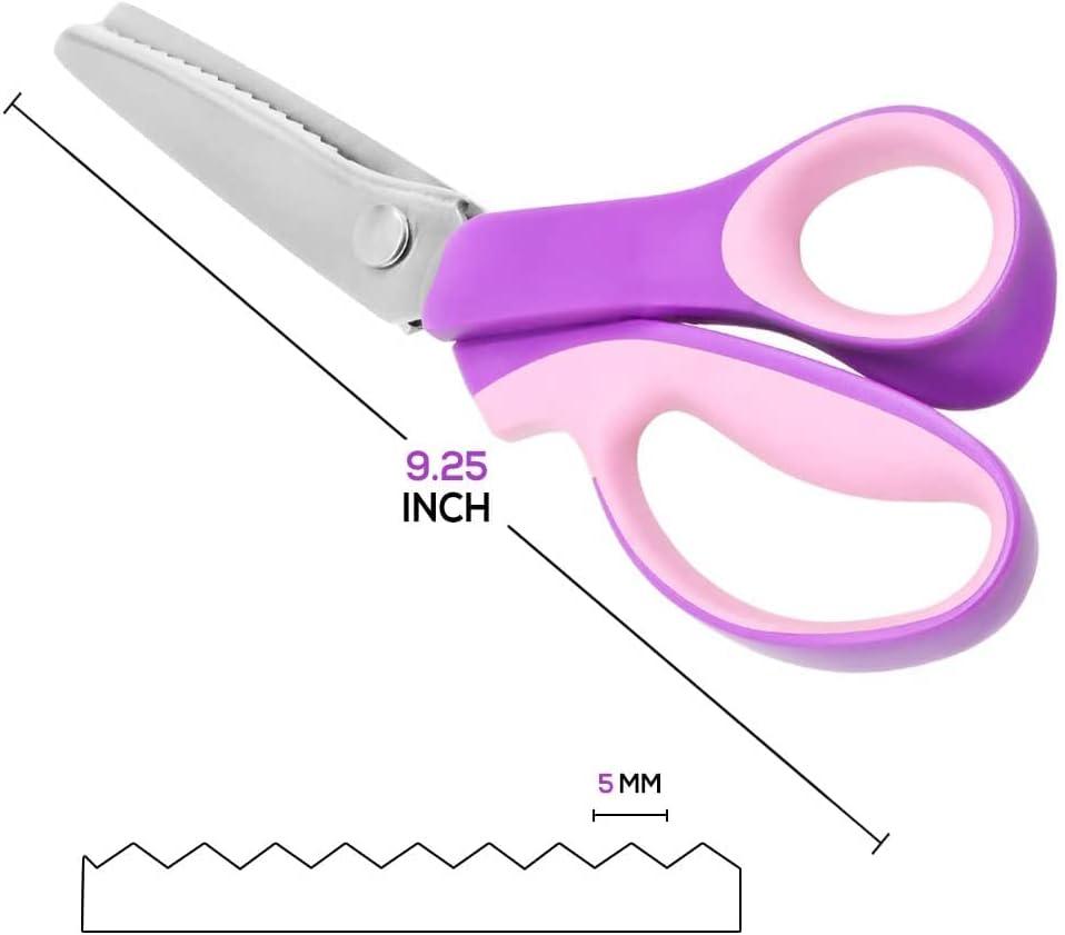Scissors For Fabric Cutting Zigzag Scissors With Serrated Cutting Edge  Decorative Edge Scissors Jagged Edge Scissors