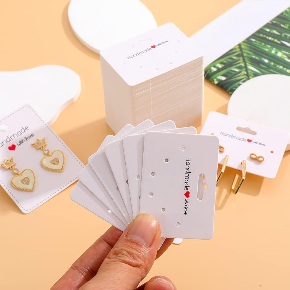 150pcs/set Earring Display Cards Paper Jewelry Display Cards for Hanging Earring  Packaging Hang Tag Card Ear Studs Paper Card - AliExpress
