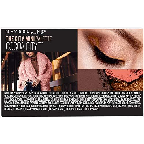 Maybelline New York The City Mini Eyeshadow Palette Makeup Cocoa City 0.14  Ounce Cocoa City Value not found