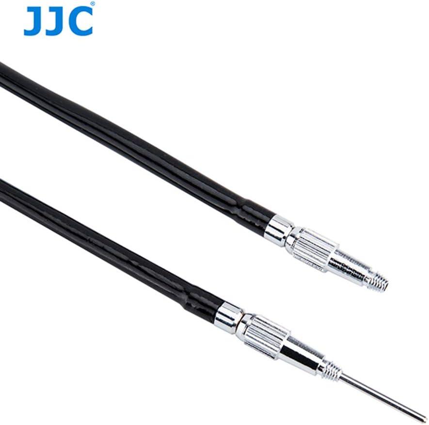 JJC TCR70BK Black 70cm Threaded Cable Release, Mechanical Shutter